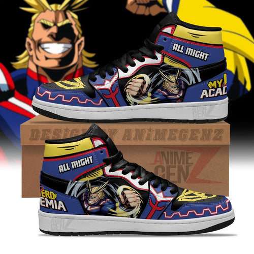 BNHA JD Sneakers My Hero Academia All Might Custom Anime Shoes