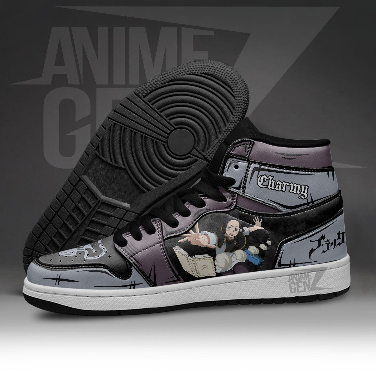 Charmy Pappitson JD Sneakers Black Clover Custom Anime Shoes