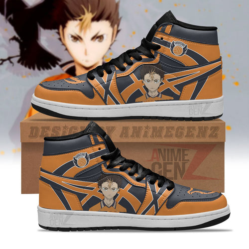 Haikyuu Nishinoya Yuu JD Sneakers Custom Anime Shoes