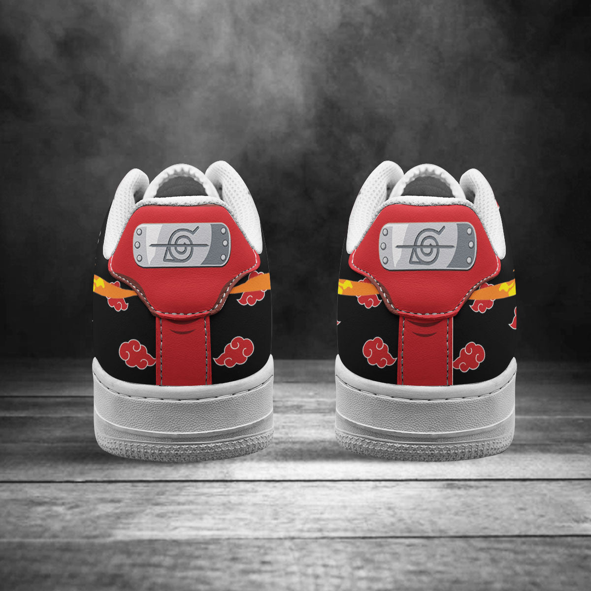 Naruto Itachi Akatsuki Air Sneakers Custom Anime Shoes