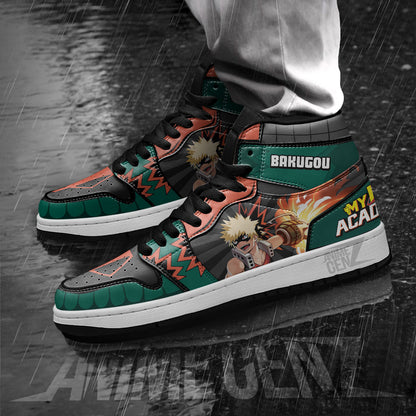 BNHA Katsuki Bakugou JD Sneakers My Hero Academia Custom Anime Shoes