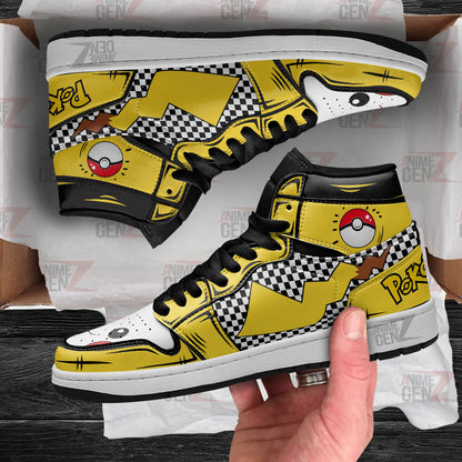 Pikachu JD Sneakers Custom Pokemon Anime Shoes