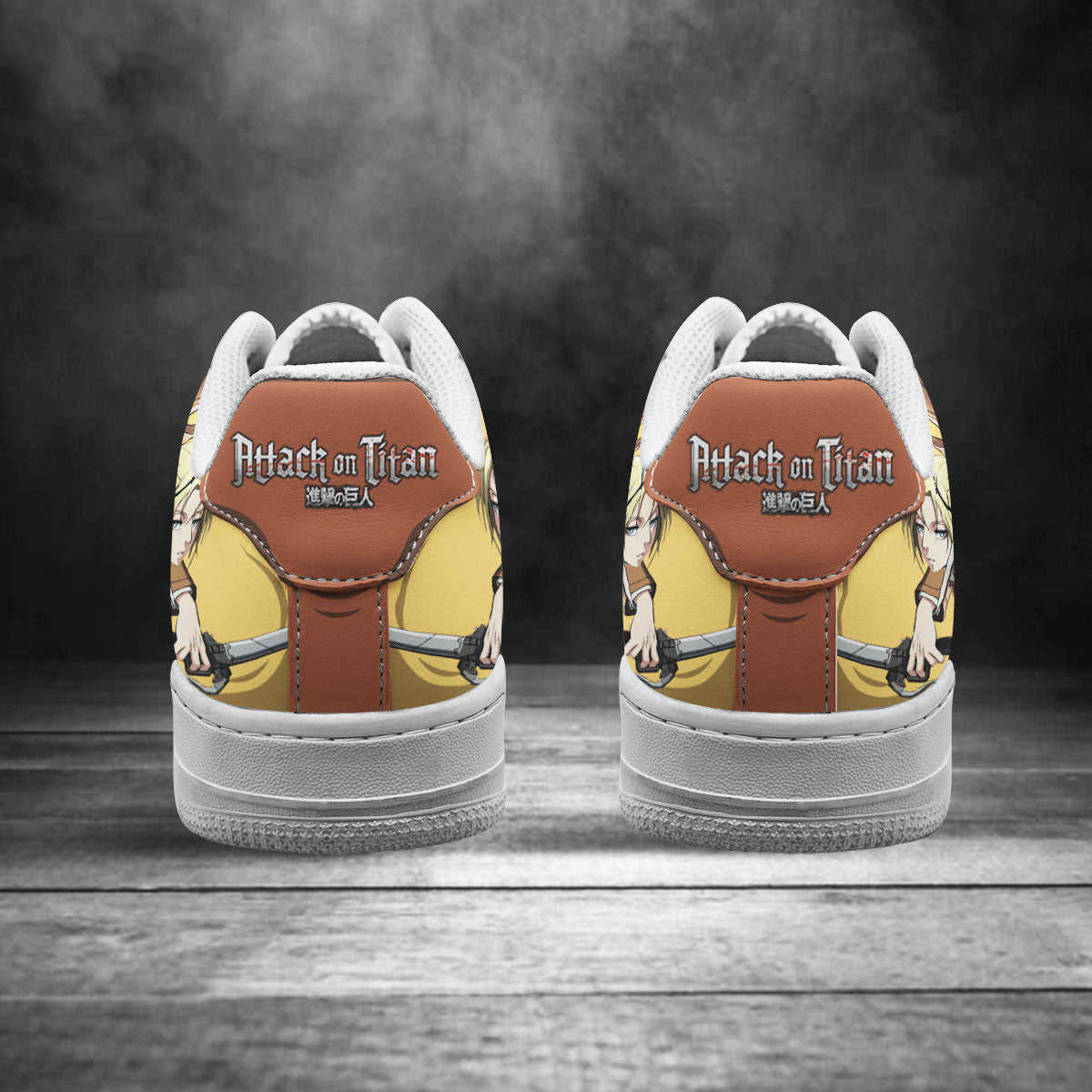 Attack On Titan Leonhart Air Sneakers Custom Anime Shoes