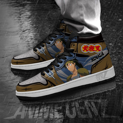 Inuyasha Kouga JD Sneakers Inuyasha Custom Anime Shoes