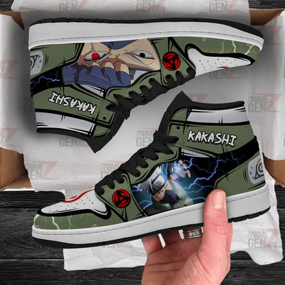 Naruto JD Sneakers Kakashi Custom Anime Shoes