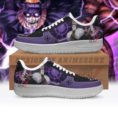 Black Clover Dante Air Sneakers Custom Anime Shoes