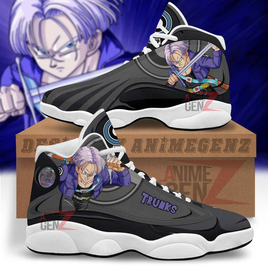 Dragon Ball Trunks Air Jordan 13 Sneakers Custom Anime Shoes