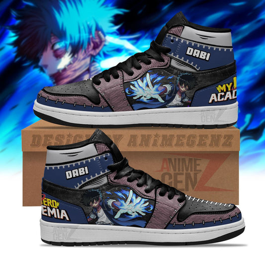 BNHA Dabi JD Sneakers Custom My Hero Academia Anime Shoes