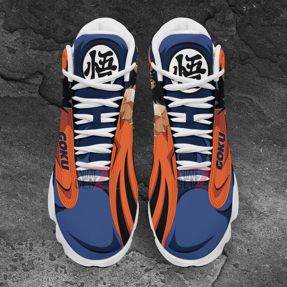 Dragon Ball Goku Air Jordan 13 Sneakers Custom Anime Shoes