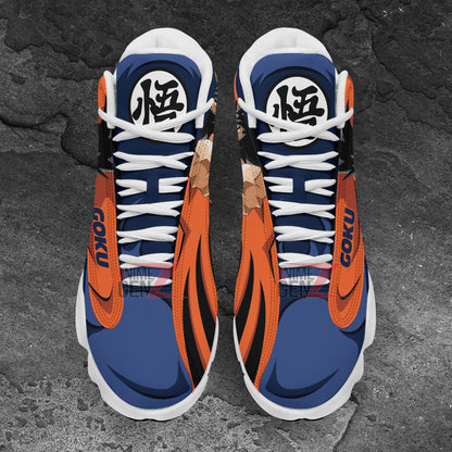 Dragon Ball Goku Air Jordan 13 Sneakers Custom Anime Shoes