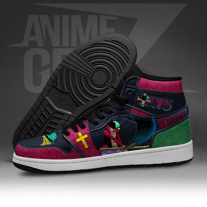 One Piece Dracule Mihawk JD Sneakers Custom Anime Shoes