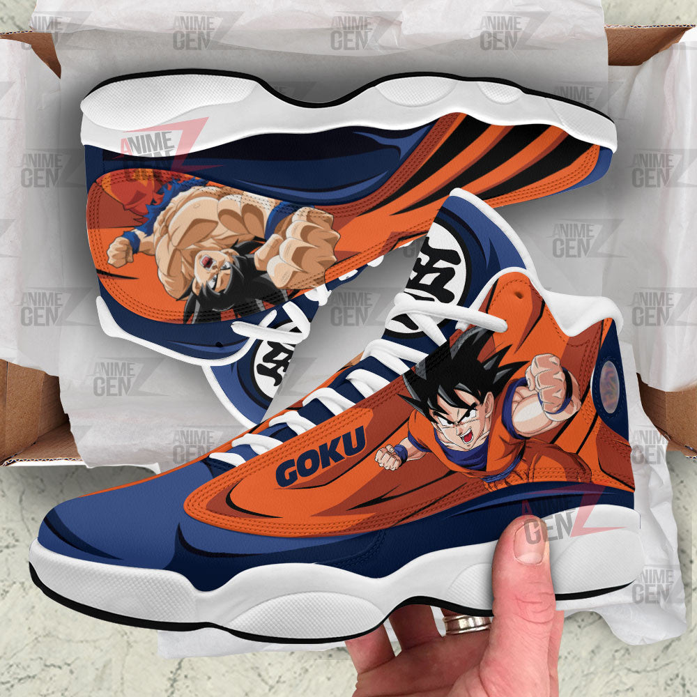Dragon Ball Goku Air Jordan 13 Sneakers Custom Anime Shoes