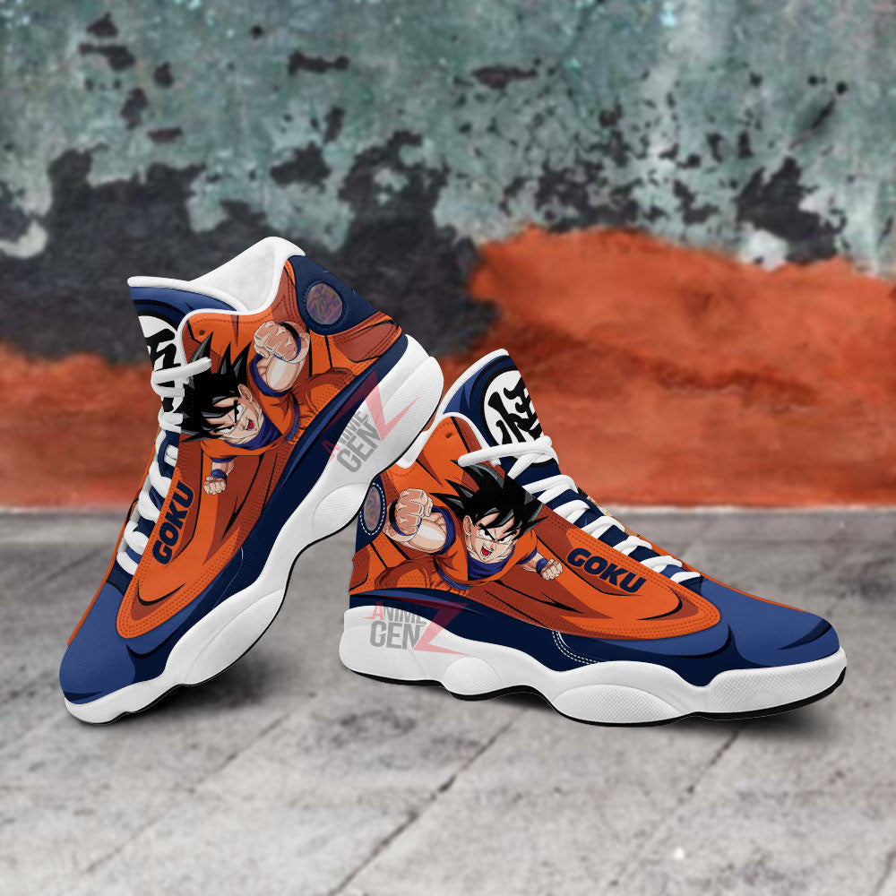 Dragon Ball Goku Air Jordan 13 Sneakers Custom Anime Shoes