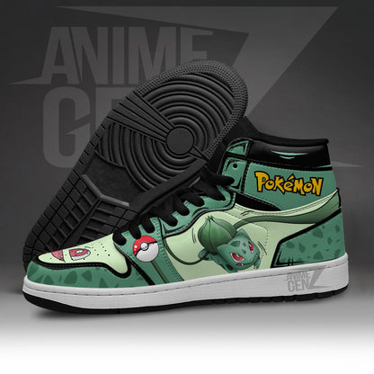 Bulbasaur JD Sneakers Pokemon Custom Anime Shoes