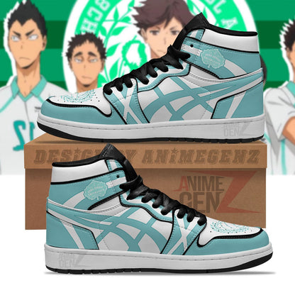 Haikyuu Aoba Johsai Team JD Sneakers Custom Anime Shoes