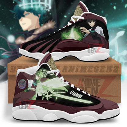 Black Clover Yuno Air Jordan 13 Sneakers Custom Anime Shoes