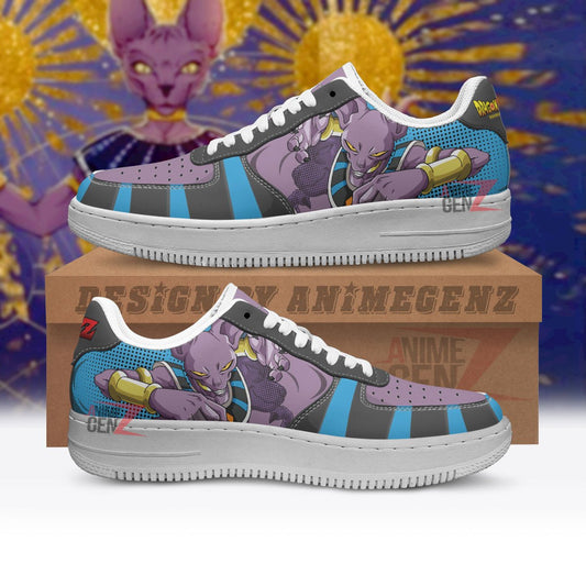 Dragon Ball Beerus Air Sneakers Custom Anime Shoes