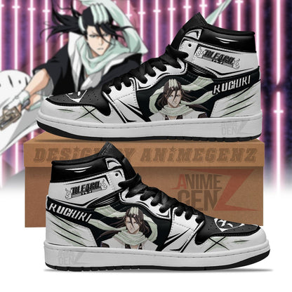 Bleach Byakuya Kuchiki JD Sneakers Custom Anime Shoes