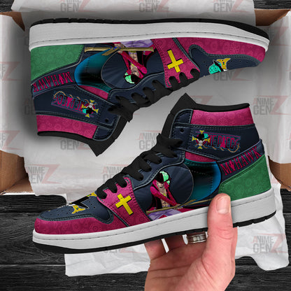 One Piece Dracule Mihawk JD Sneakers Custom Anime Shoes