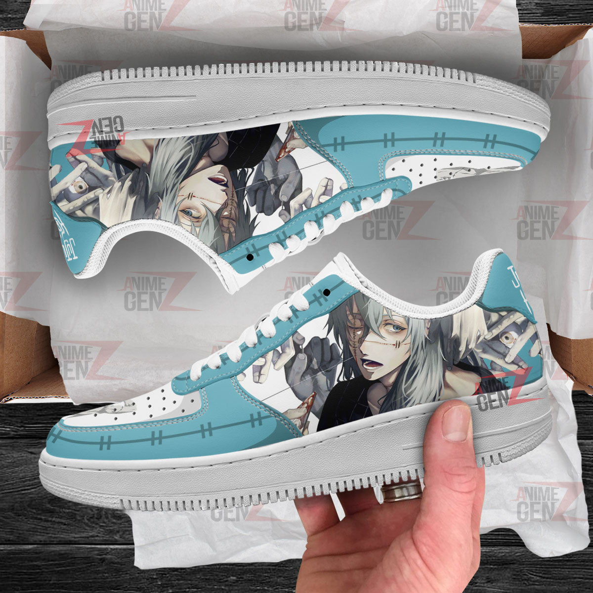 Jujutsu Kaisen Mahito Air Sneakers Custom Anime Shoes