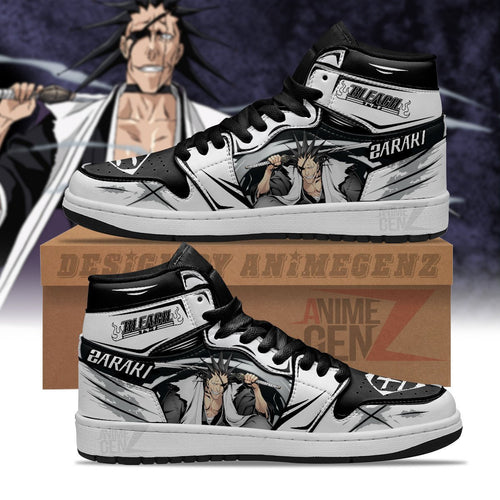 Bleach Kenpachi Zaraki JD Sneakers Custom Anime Shoes
