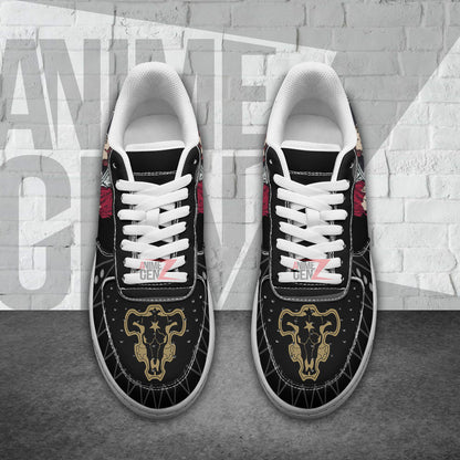 Black Clover Zora Ideale Air Sneakers Custom Anime Shoes