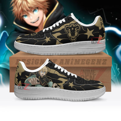 Black Clover Black Bull Sneakers Luck Voltia Custom Anime Shoes