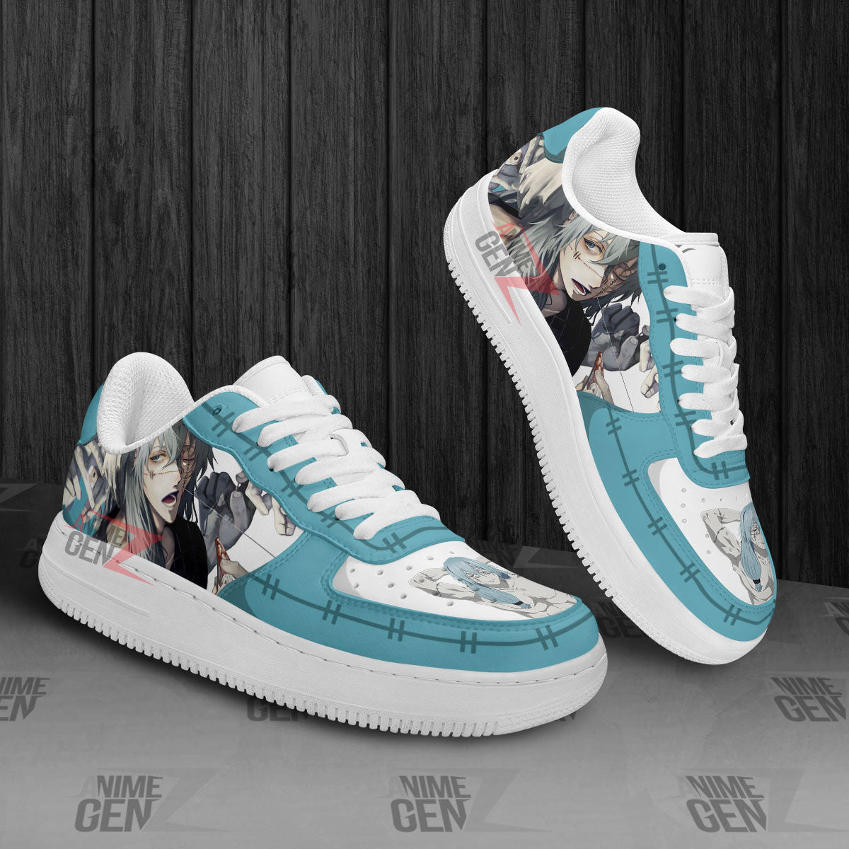 Jujutsu Kaisen Mahito Air Sneakers Custom Anime Shoes