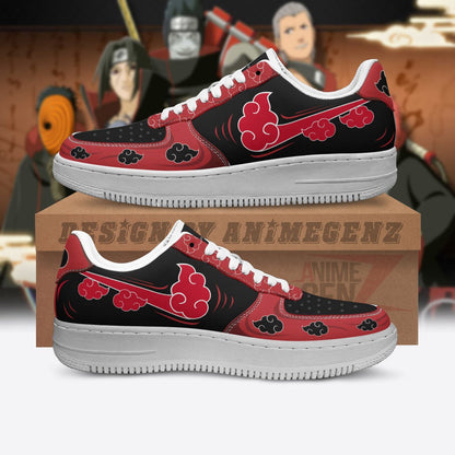 Naruto Akatsuki Air Sneakers Custom Anime Shoes
