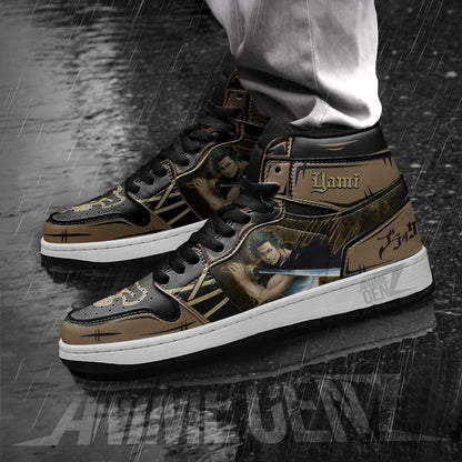 Yami Sukehiro JD Sneakers Black Clover Custom Anime Shoes
