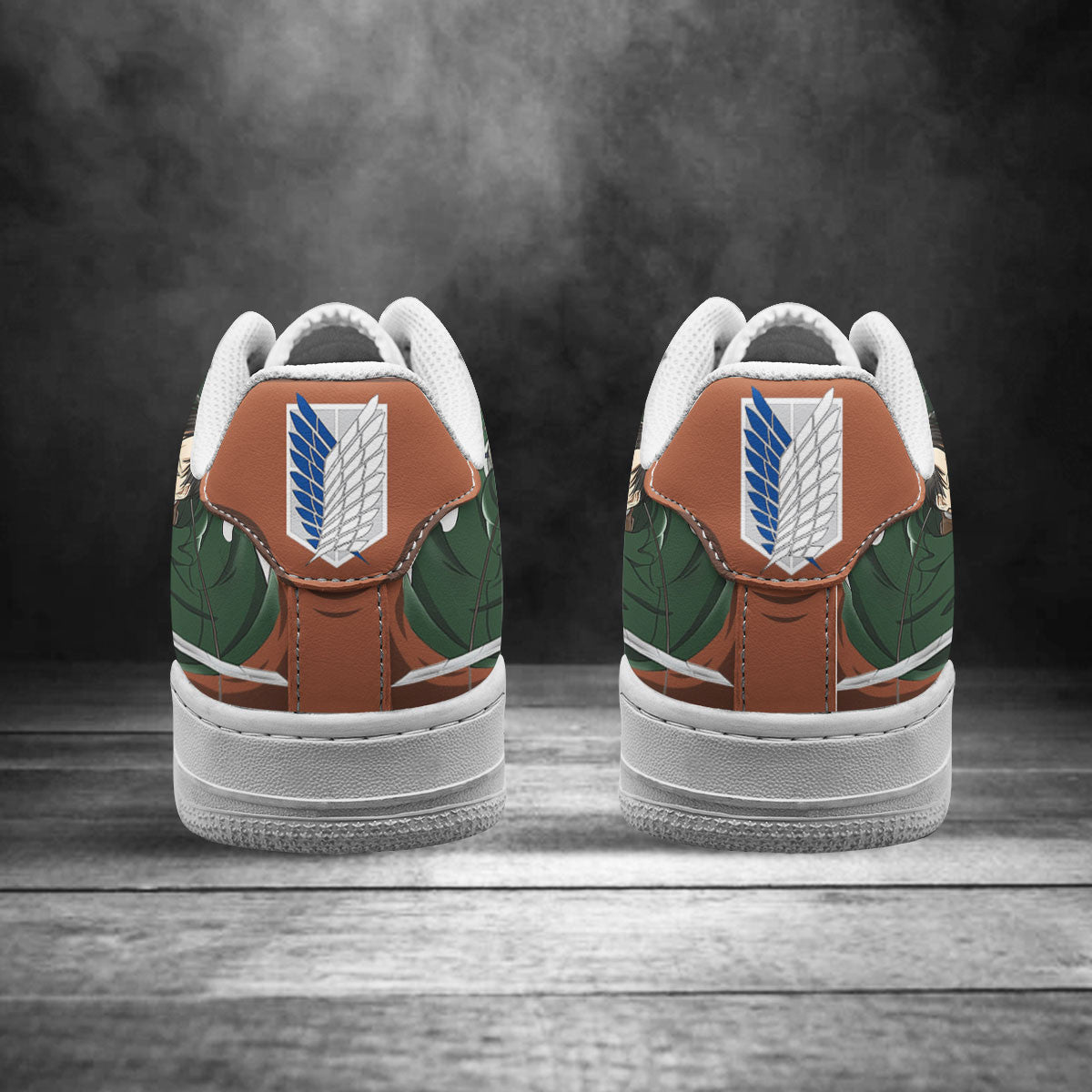 Attack On Titan Levi Ackermann Air Sneakers Custom Anime Shoes