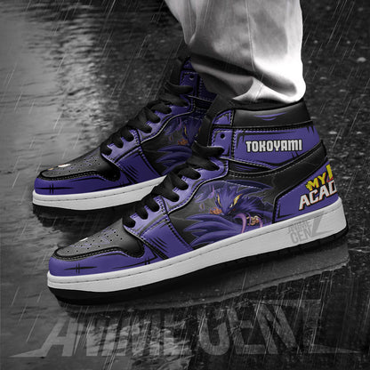 BNHA Tokoyami Fumikage JD Sneakers Custom Anime My Hero Academia Shoes