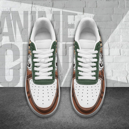 Attack On Titan Levi Ackermann Air Sneakers Custom Anime Shoes