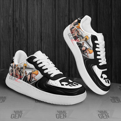 Bleach Kurosaki Ichigo Bankai Air Sneakers Custom Anime Shoes