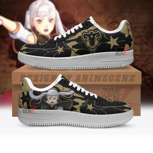 Black Clover Black Bull Sneakers Noelle Silva Custom Anime Shoes