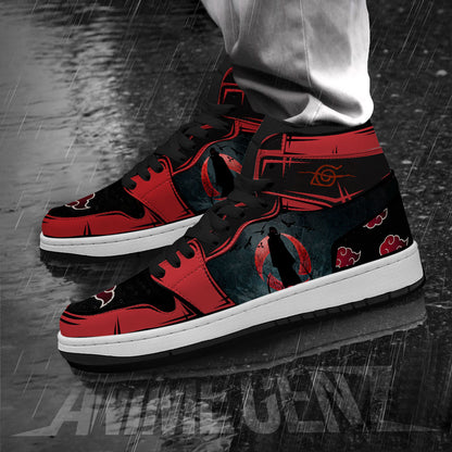 Naruto Itachi Akatsuki JD Sneakers Custom Anime Shoes