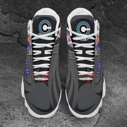 Dragon Ball Trunks Air Jordan 13 Sneakers Custom Anime Shoes