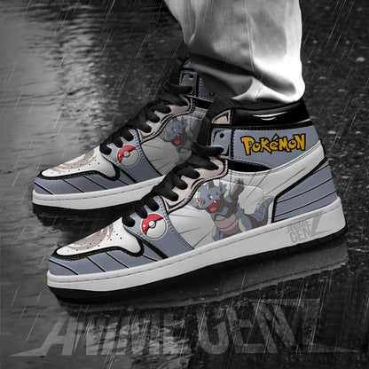 Pokemon Rhydon JD Sneakers Custom Pokemon Anime Shoes
