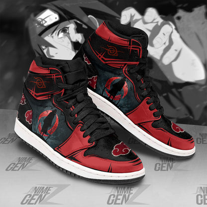Naruto Itachi Akatsuki JD Sneakers Custom Anime Shoes