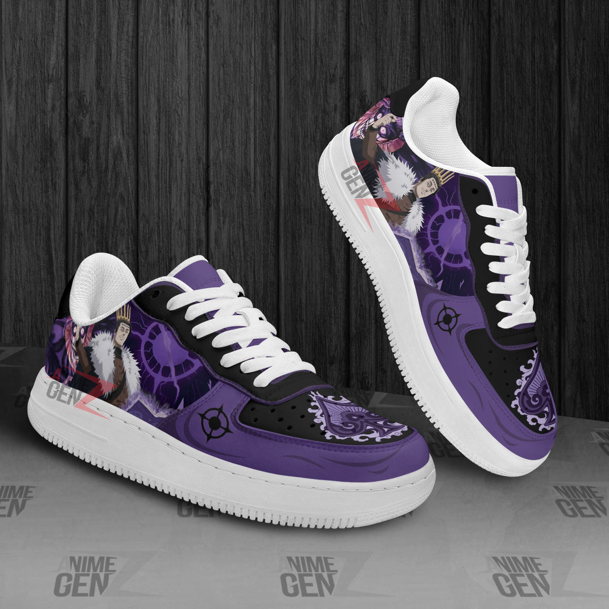 Black Clover Dante Air Sneakers Custom Anime Shoes