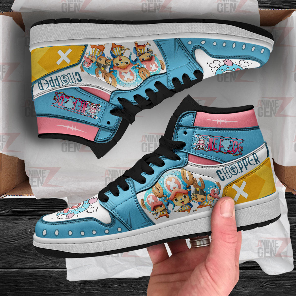 One Piece Tony Tony Chopper JD Sneakers Custom Anime Shoes
