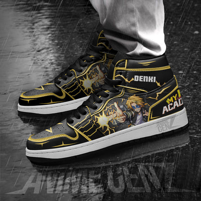 BNHA Denki Kaminari JD Sneakers Custom Anime My Hero Academia Shoes