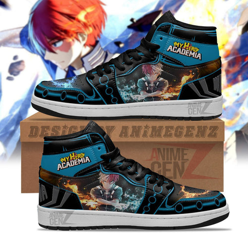 Musketeers Todoroki Shouto JD Sneakers Custom Anime My Hero Academia Shoes
