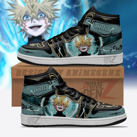 Black Clover Luck Voltia JD Sneakers Custom Anime Shoes