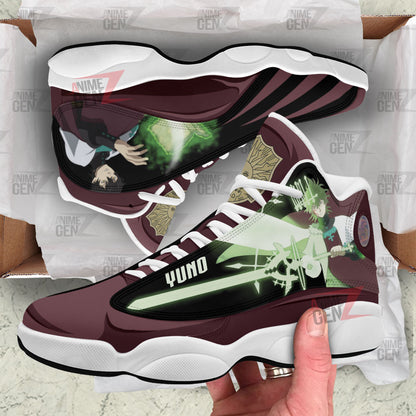 Black Clover Yuno Air Jordan 13 Sneakers Custom Anime Shoes