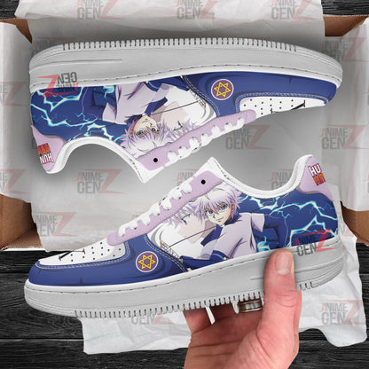 Hunter x Hunter Zoldyck Killua Air Sneakers Custom Anime Shoes