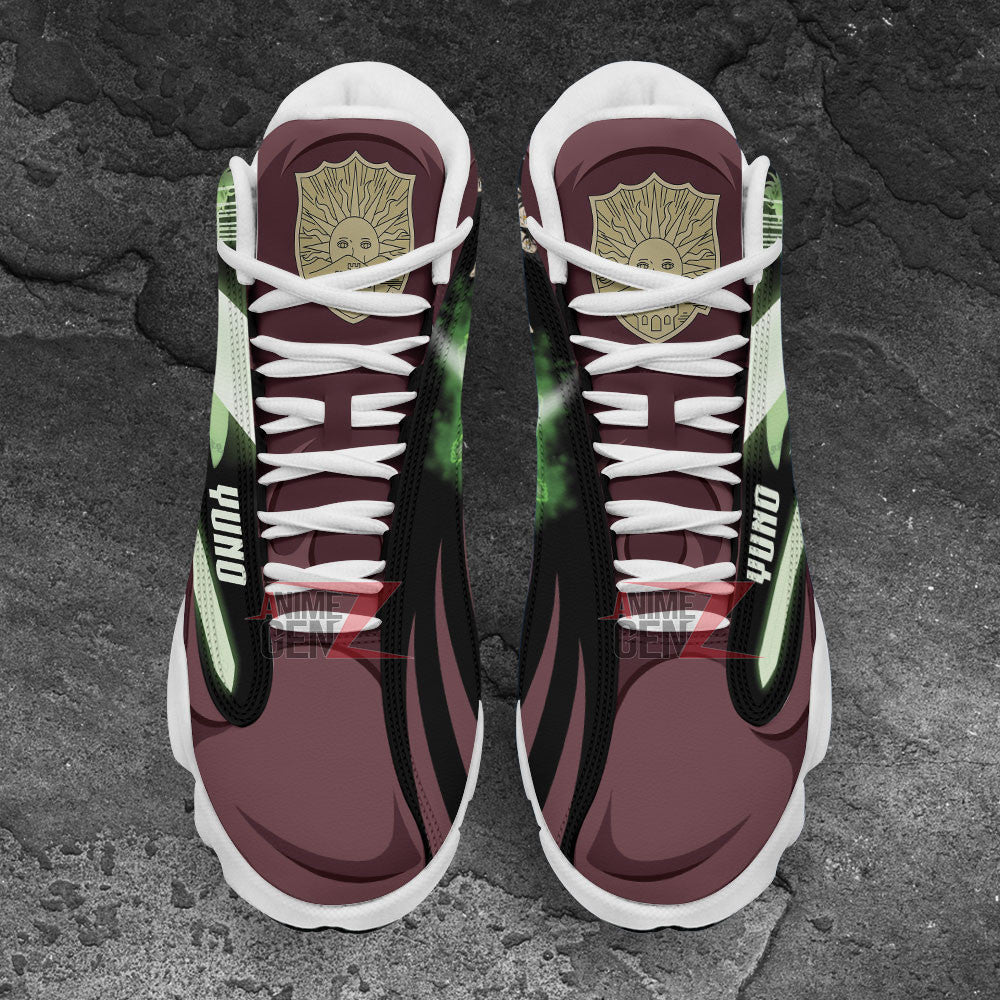 Black Clover Yuno Air Jordan 13 Sneakers Custom Anime Shoes