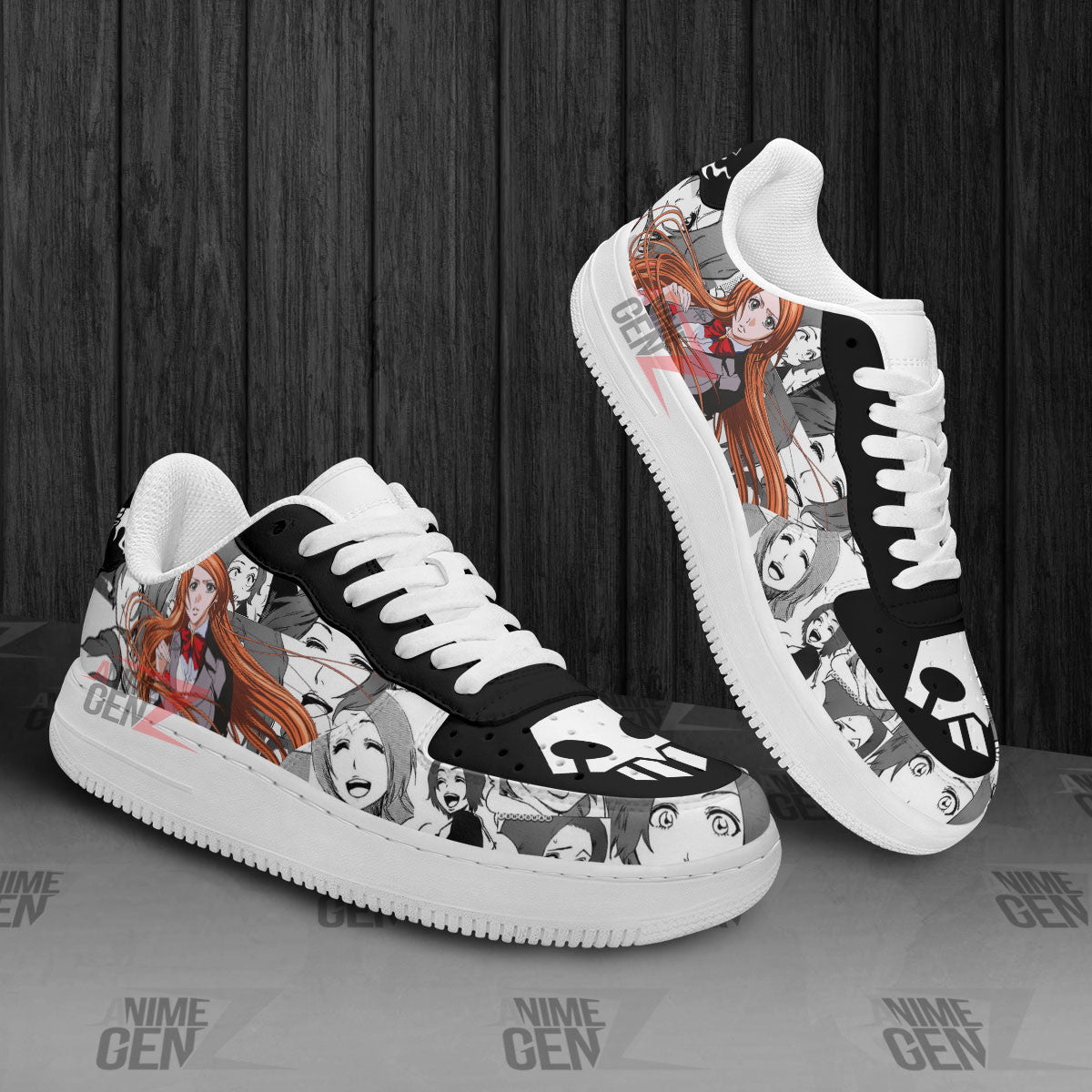 Bleach Orihinme Inoue Air Sneakers Custom Anime Shoes