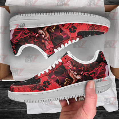Black Clover Asta Air Sneakers Custom Anime Shoes