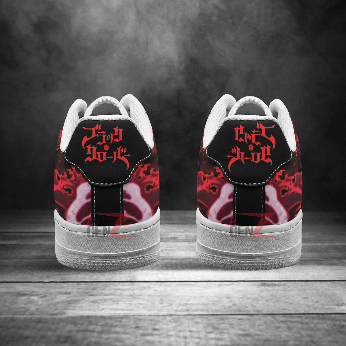 Black Clover Asta Air Sneakers Custom Anime Shoes